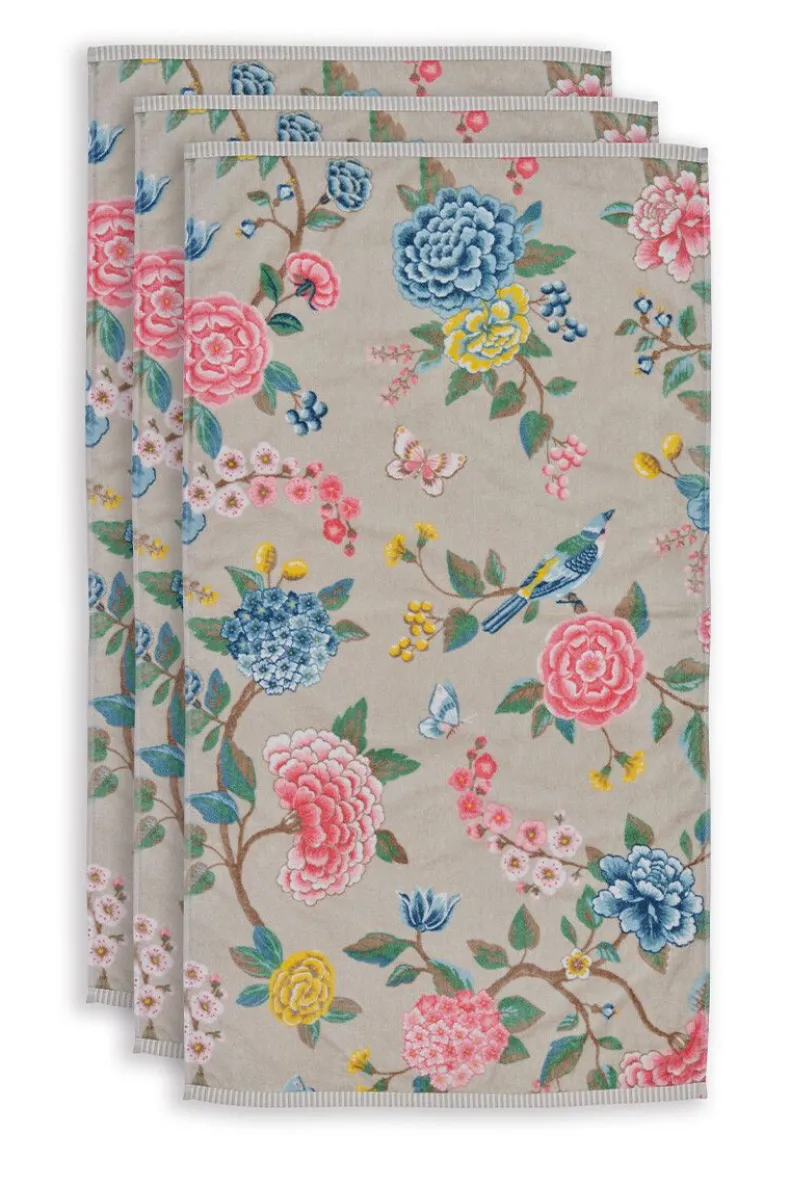 Badhanddoek Set/3 Good Evening 55X100 Cm