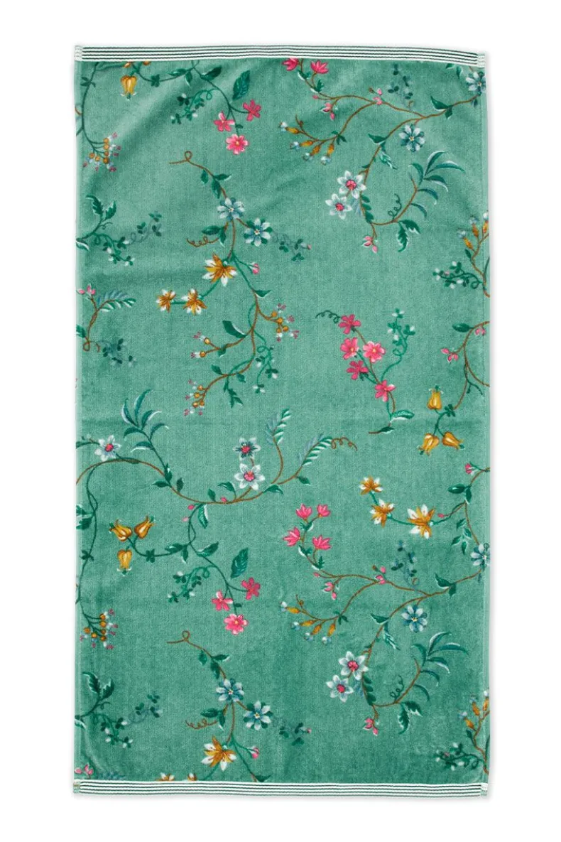 Badhanddoek Set/3 Les Fleurs 55X100 Cm