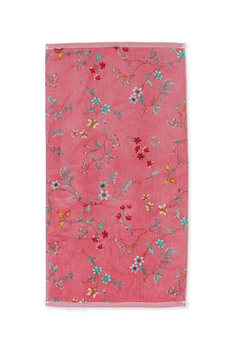 Badhanddoek Set/3 Les Fleurs 55X100 Cm