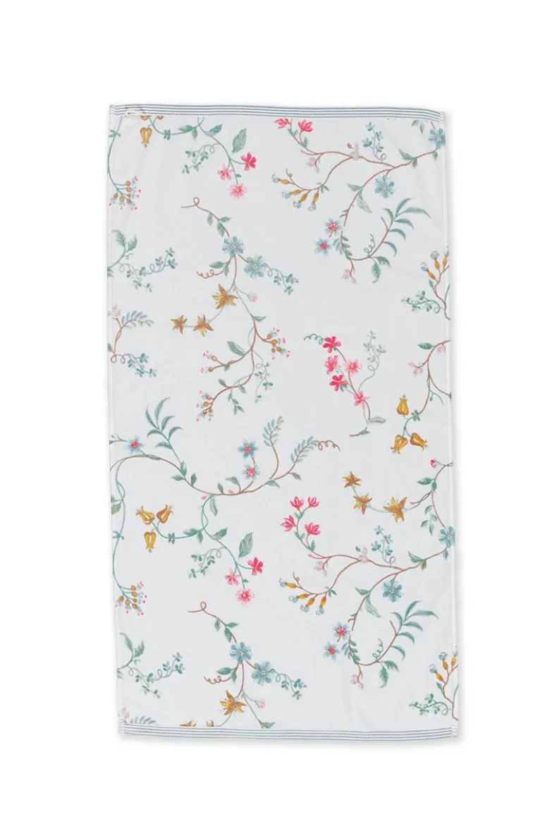 Badhanddoek Set/3 Les Fleurs 55X100 Cm