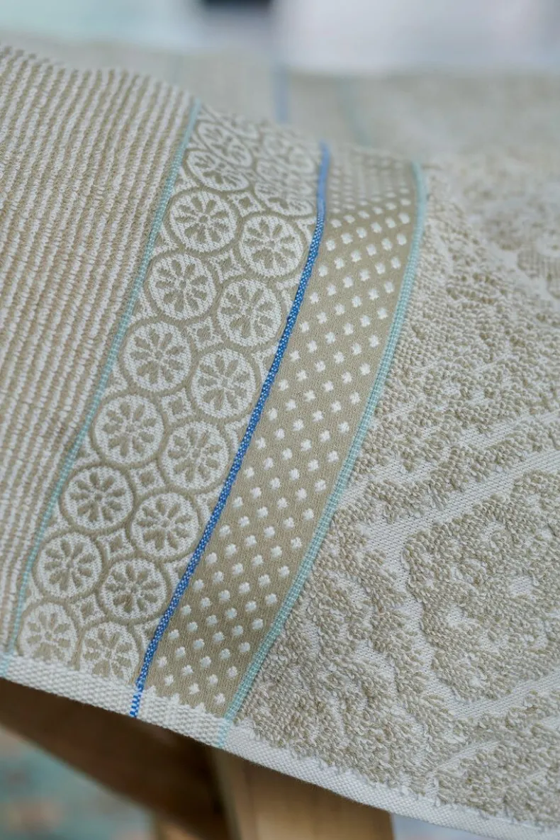 Badhanddoek Set/3 Soft Zellige 55X100 Cm