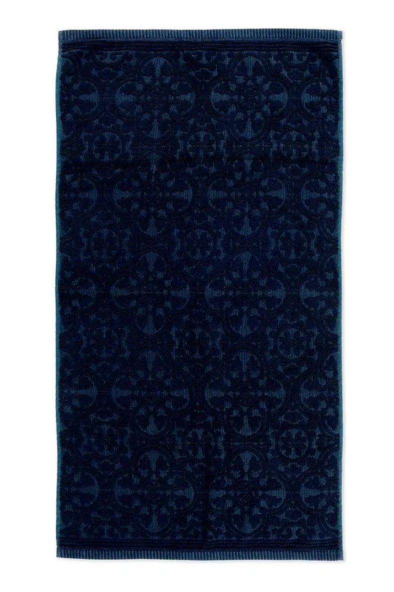 Badhanddoek Set/3 Tile De Pip Donker 55X100 Cm