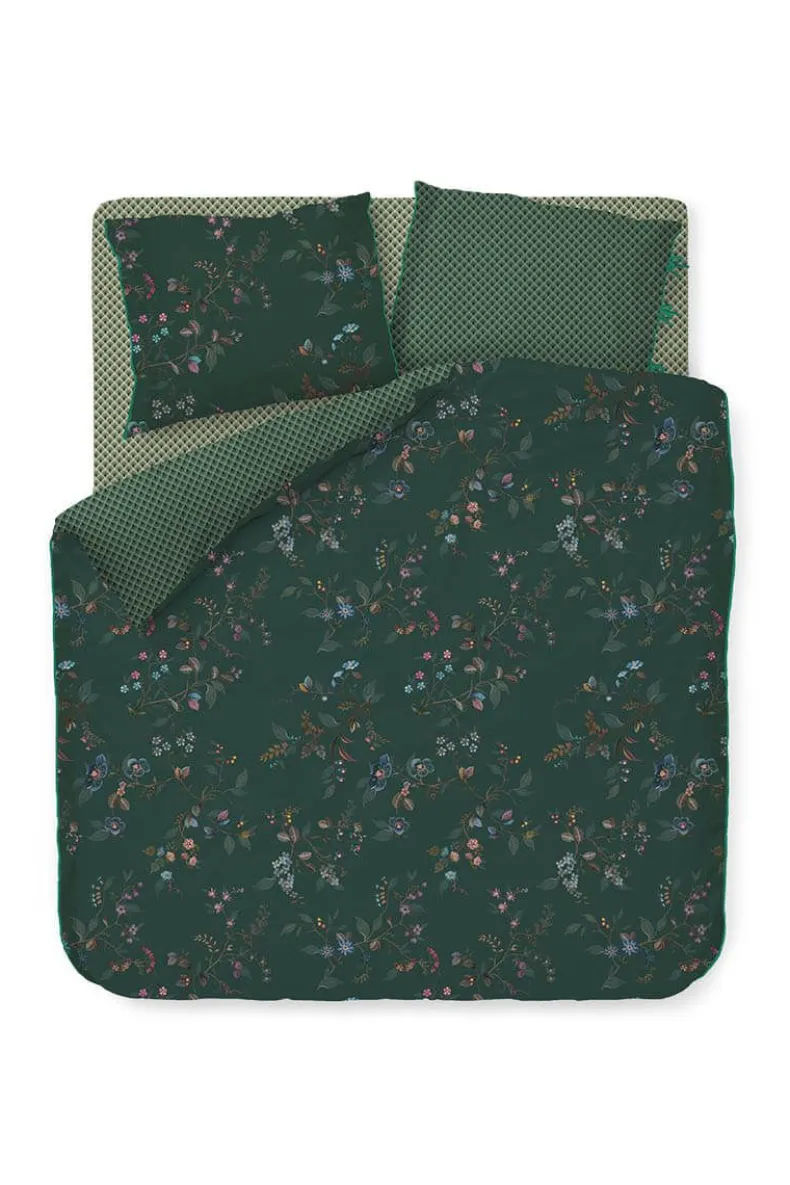 Dekbedovertrek Kawai Flower Donker
