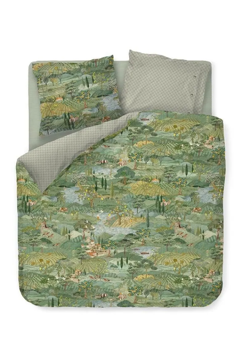 Dekbedovertrek Toscana Groen