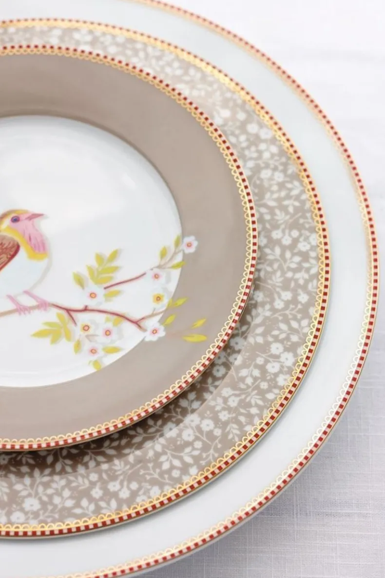 Floral Ontbijtbord Early Bird 21 Cm