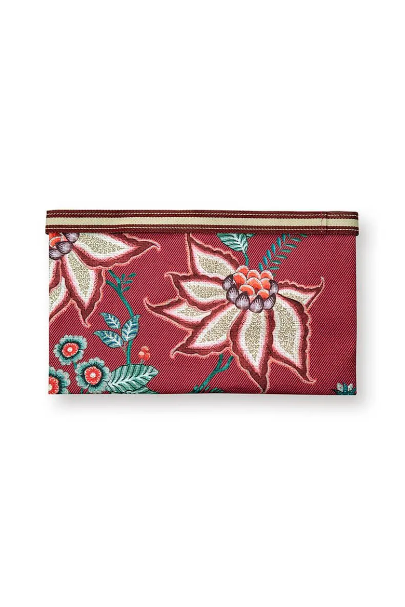 Flower Festival Apron Dark Pink