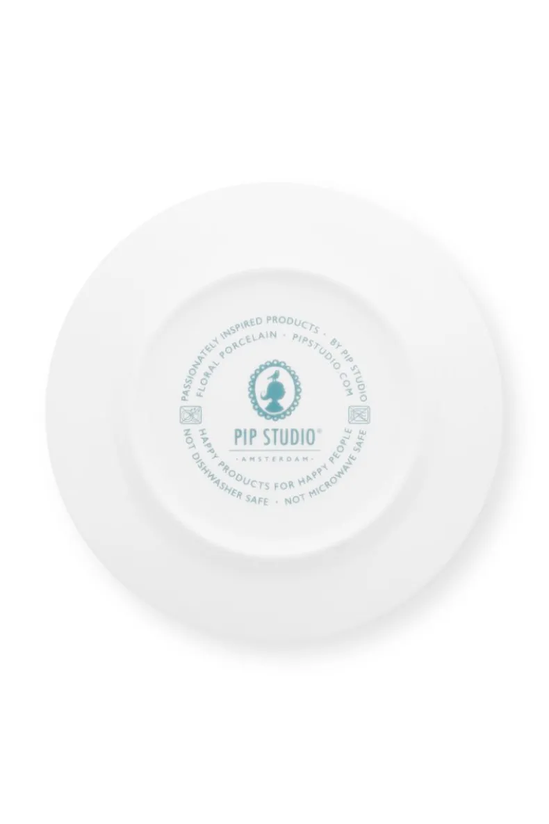 Flower Festival Gebaksbord Licht 17 Cm