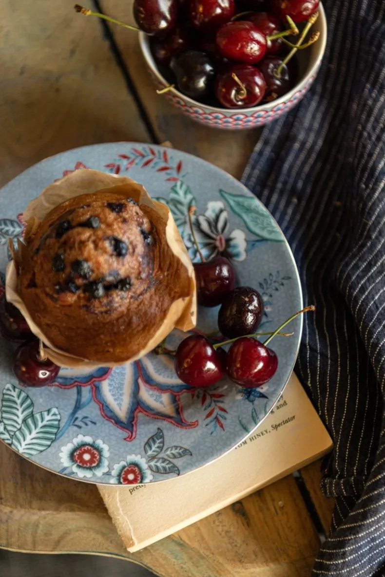 Flower Festival Gebaksbord Licht 17 Cm