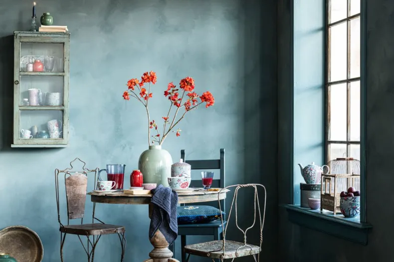 Flower Festival Kom Rood/Light 9.5 Cm