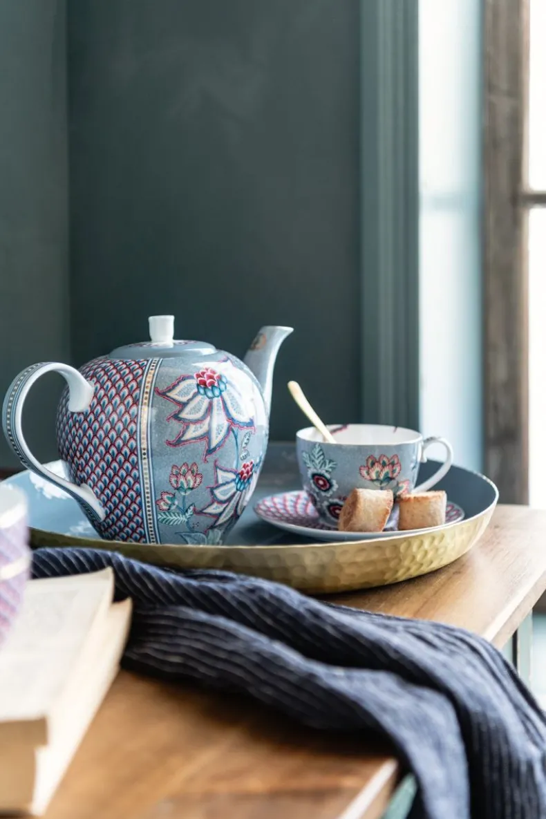 Flower Festival Theepot Groot Licht