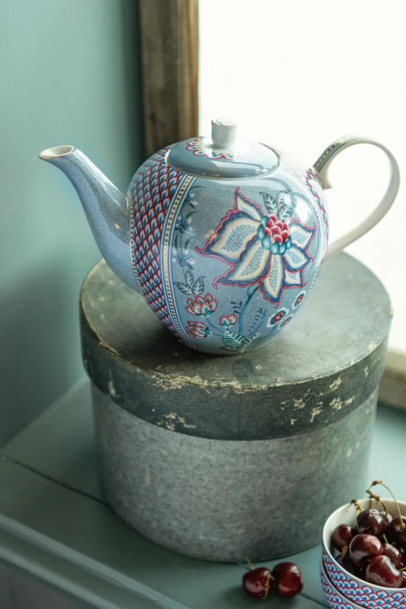 Flower Festival Thee Set/3 Groot Licht