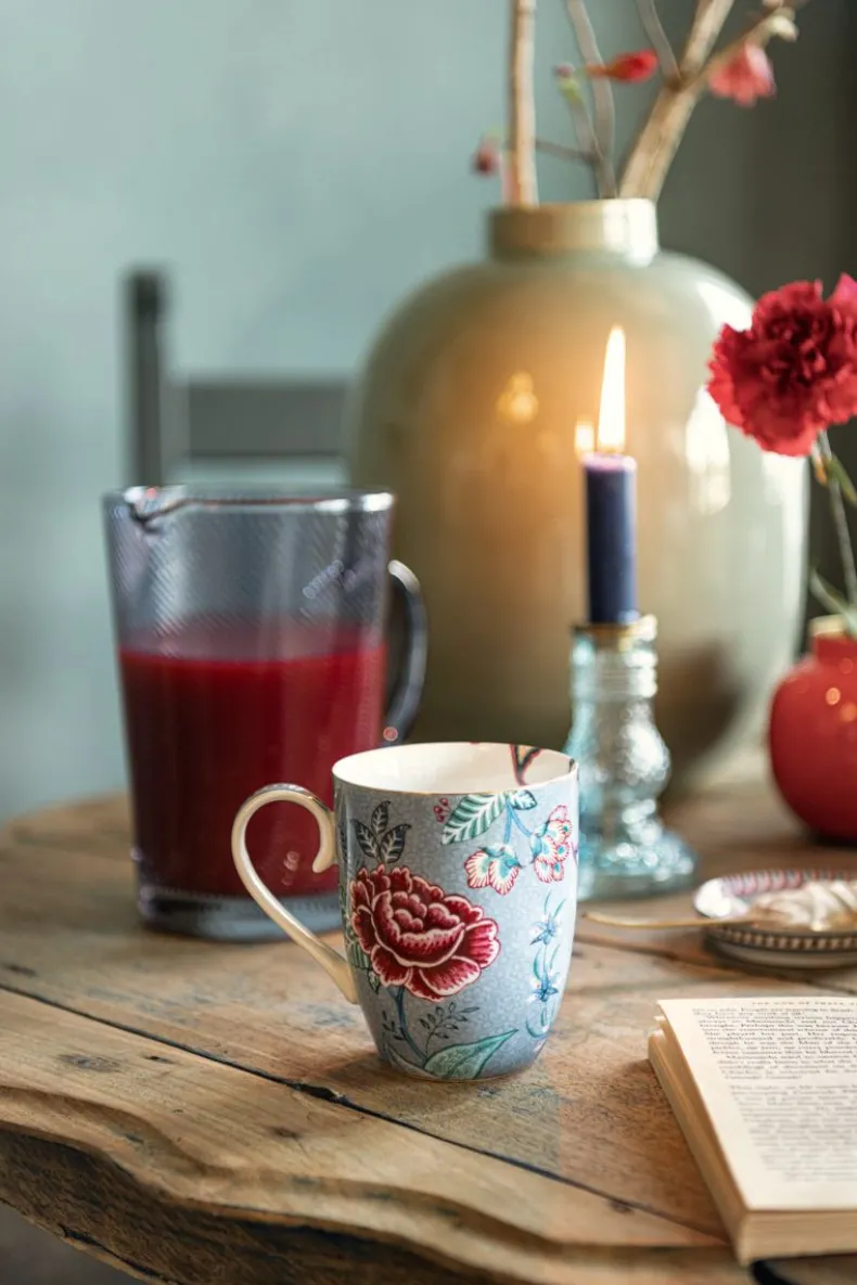 Flower Festival Thee Set/3 Groot Licht