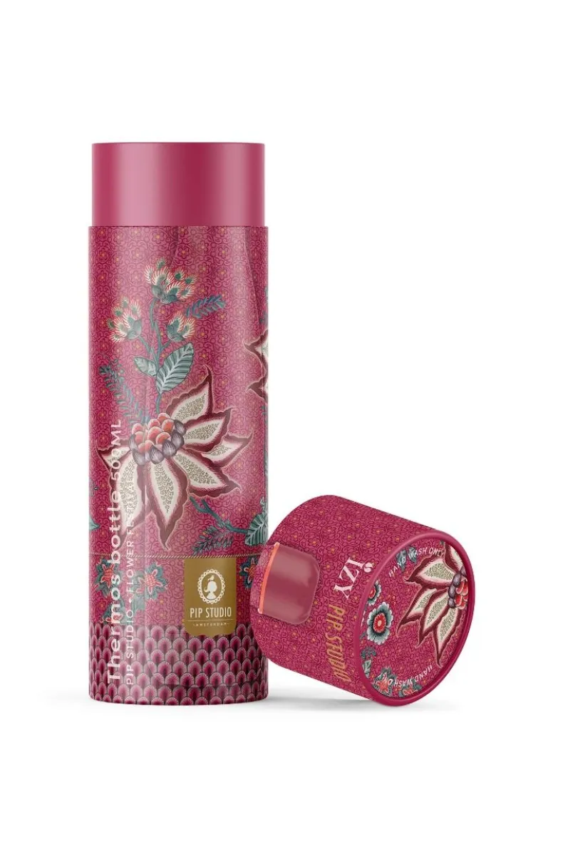 Flower Festival Thermosfles Donker 500Ml