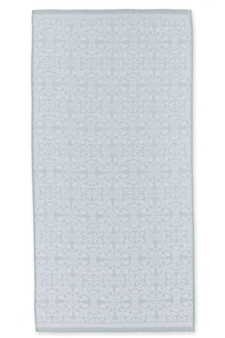 Grote Handdoek Tile De Pip Licht 70X140 Cm