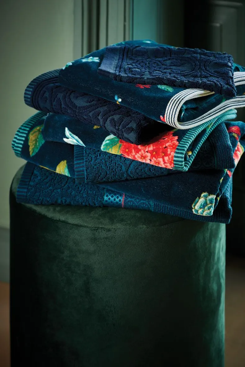 Grote Handdoek Tile De Pip Donker 70X140 Cm