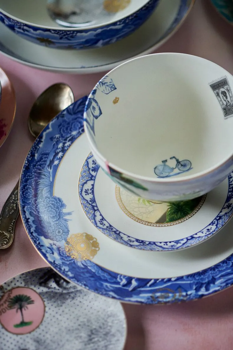 Heritage Dinerbord Grens Blauw 26.5 Cm