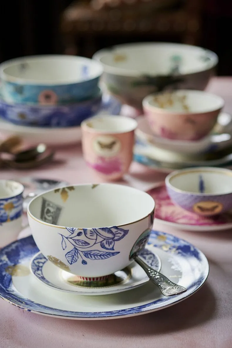 Heritage Kom Palm Wit 15 Cm