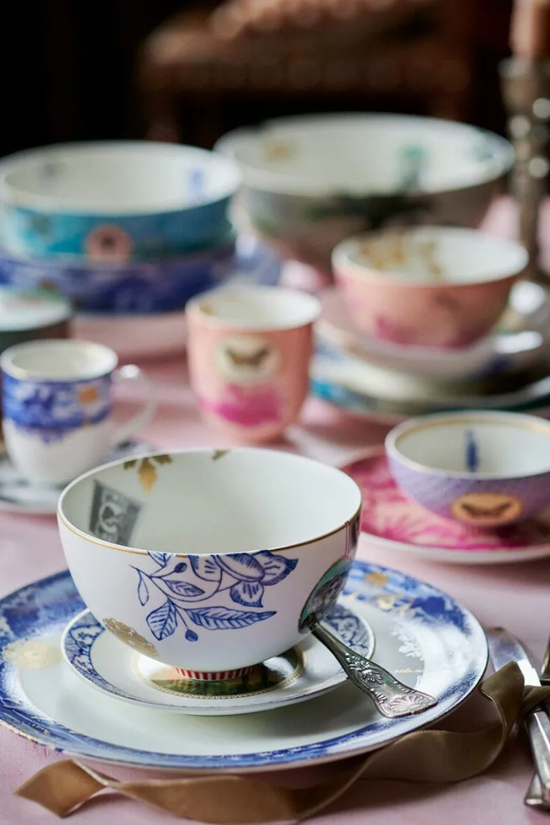 Heritage Kom Palm Wit 15 Cm