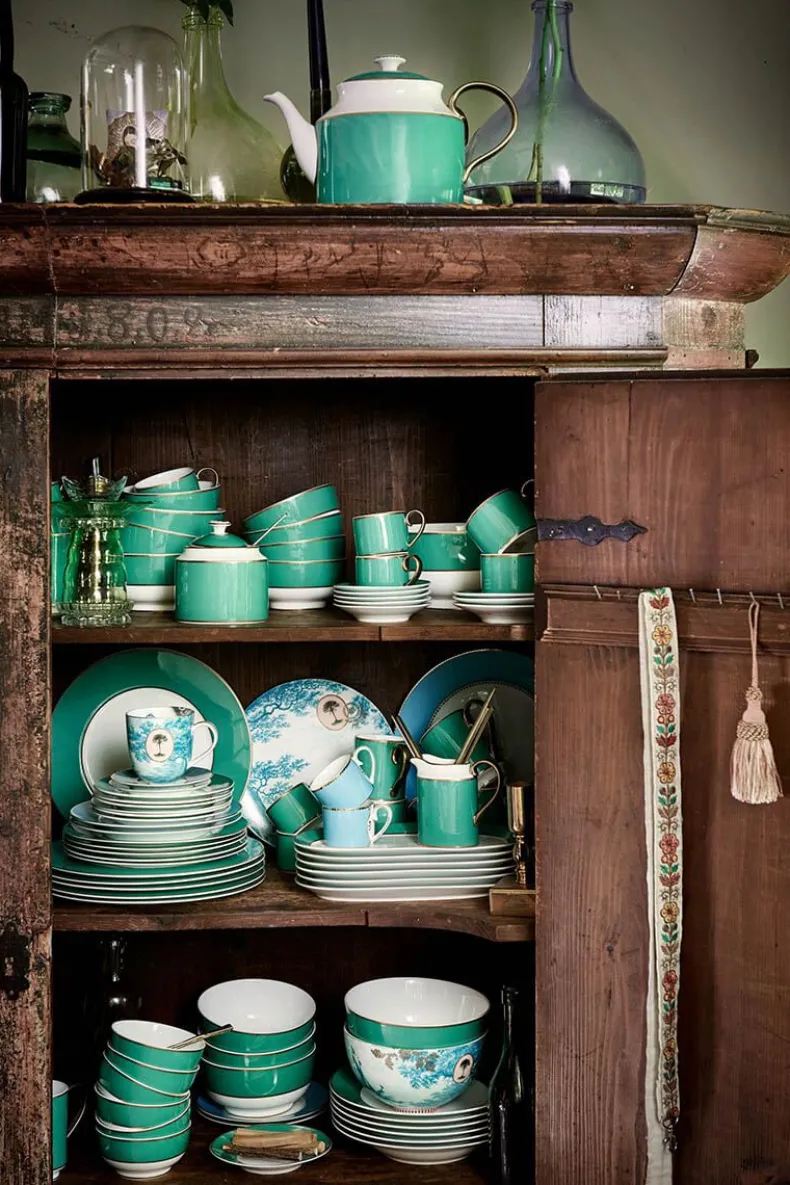 Heritage Ontbijtbord Boot Aqua 23 Cm