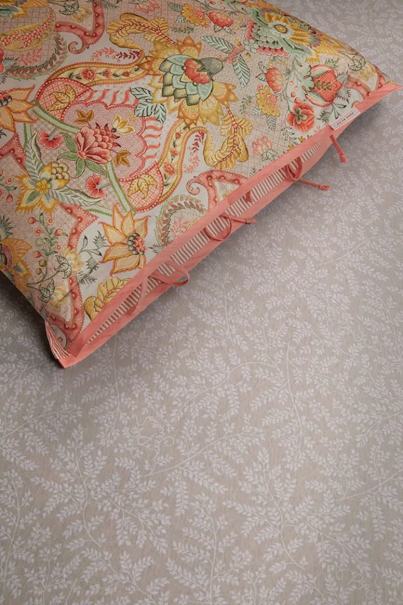 Hoeslaken Leafy Khaki