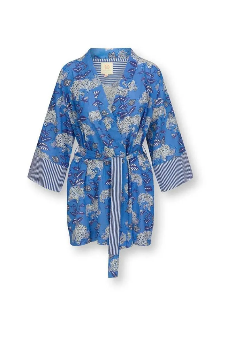Kimono Flora Firenze Kobalt
