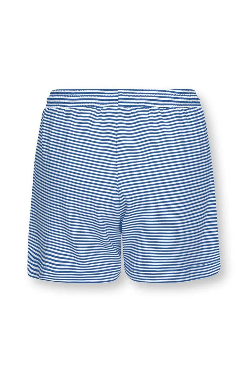 Korte Broek Little Sumo Stripe Kobalt