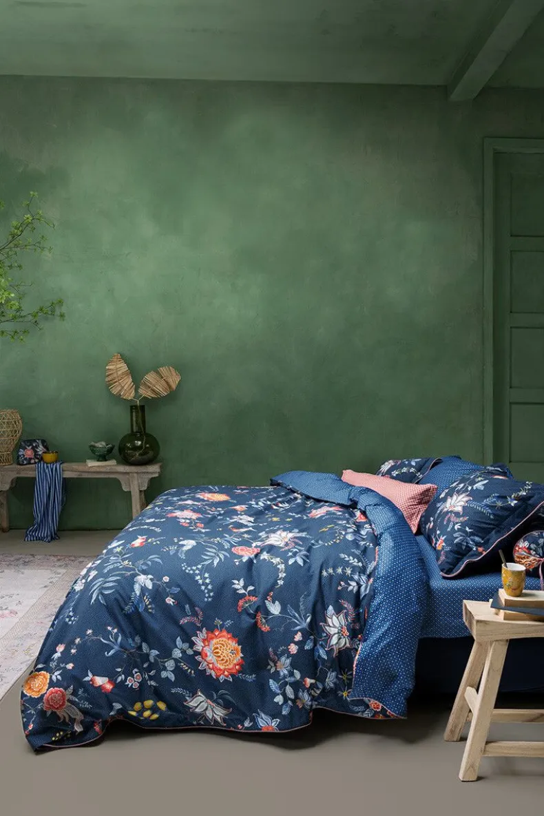 Kussensloop Flower Festival Donker