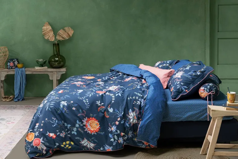 Kussensloop Flower Festival Donker