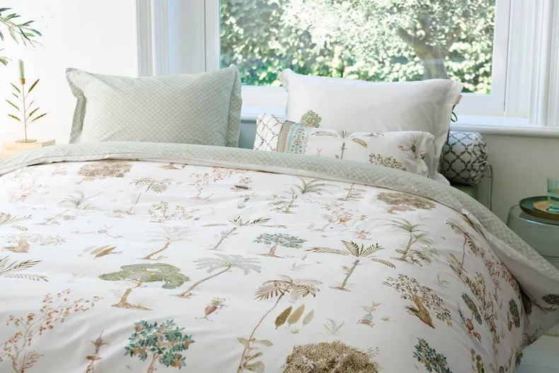 Kussensloop Giardini Di Frutta Wit