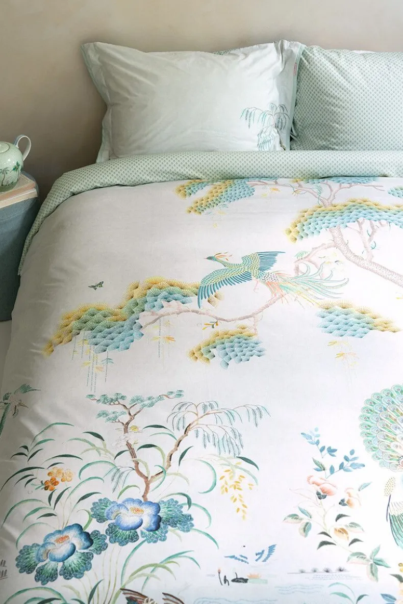 Kussensloop Japonica Wit