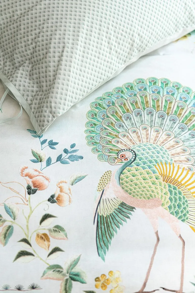 Kussensloop Japonica Wit