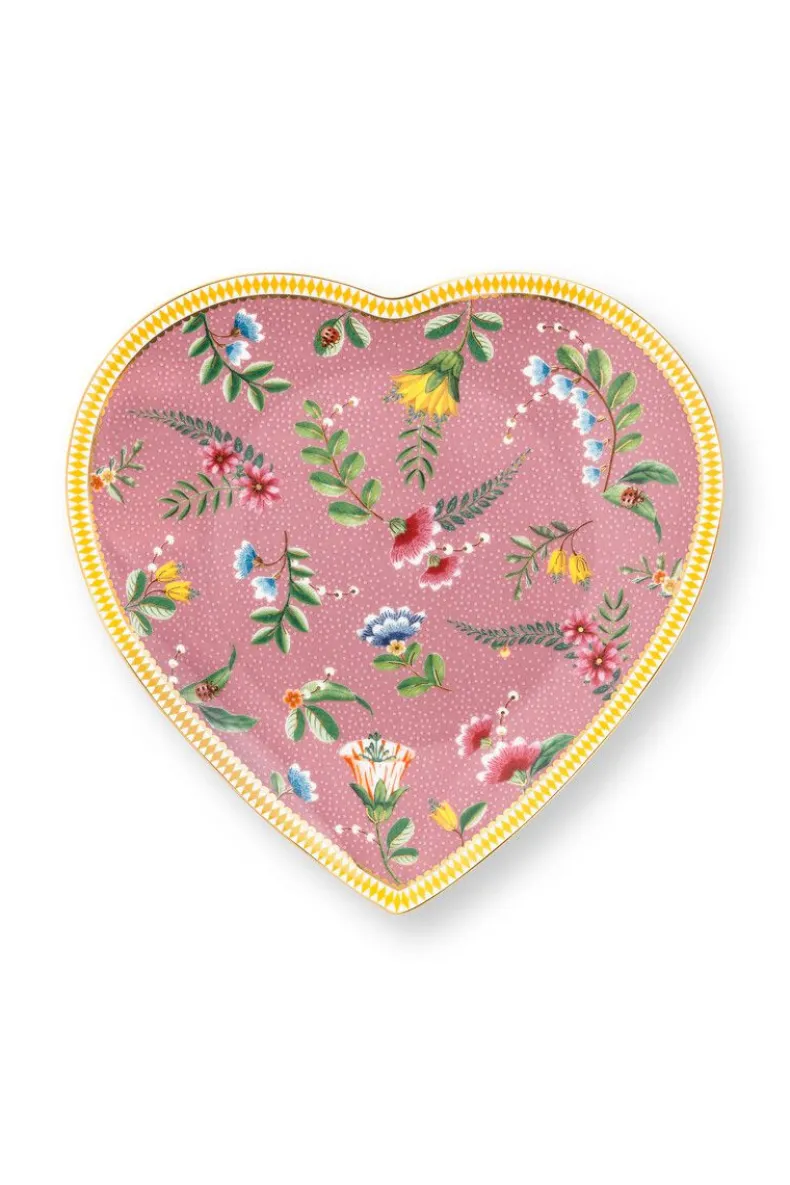 La Majorelle Set/2 Hartvormige Borden