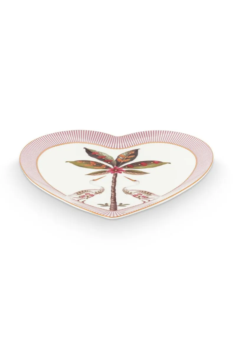 La Majorelle Set/2 Hartvormige Borden