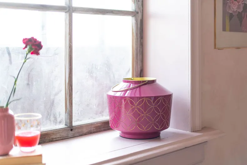 Lantaarn Geemailleerd 22 Cm