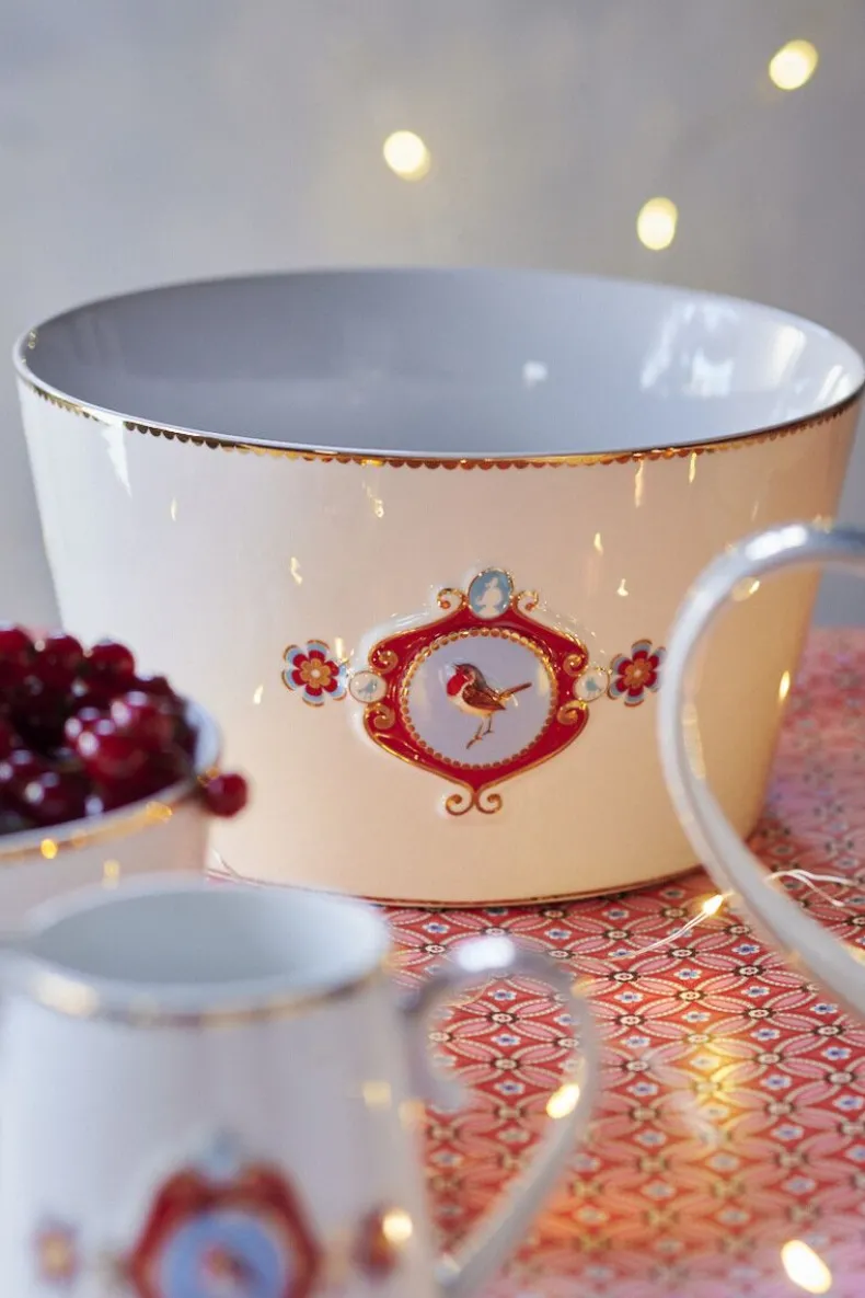 Love Birds Ontbijtset/7 Wit