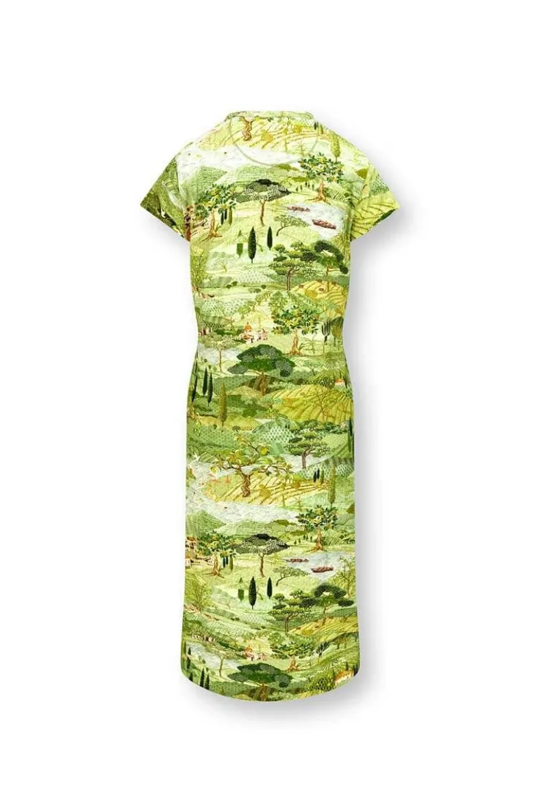 Nachthemd Korte Mouw Toscana Groen