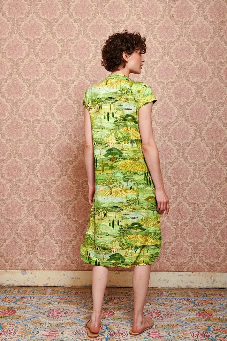 Nachthemd Korte Mouw Toscana Groen