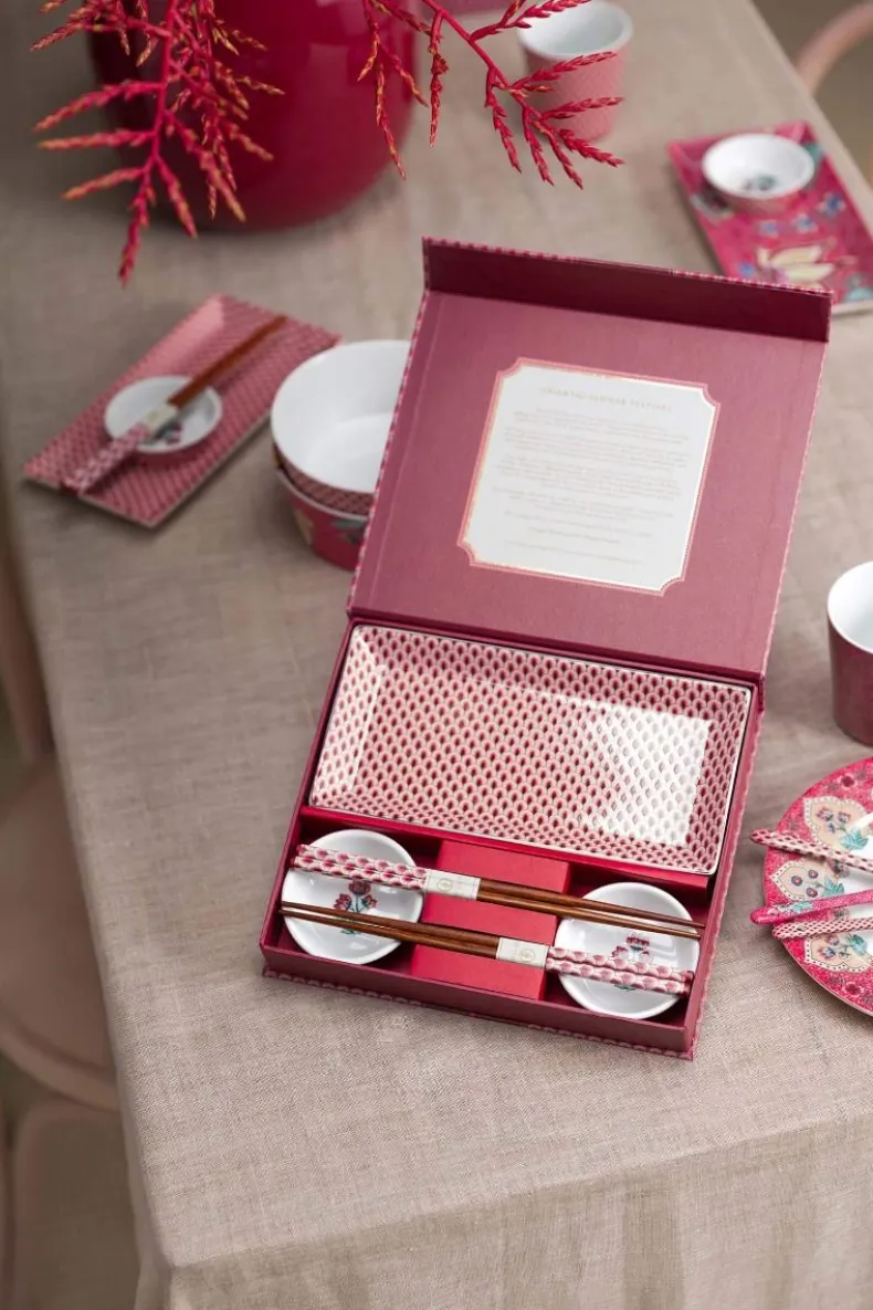 Oriental Flower Festival Set/6 Sushi Donker