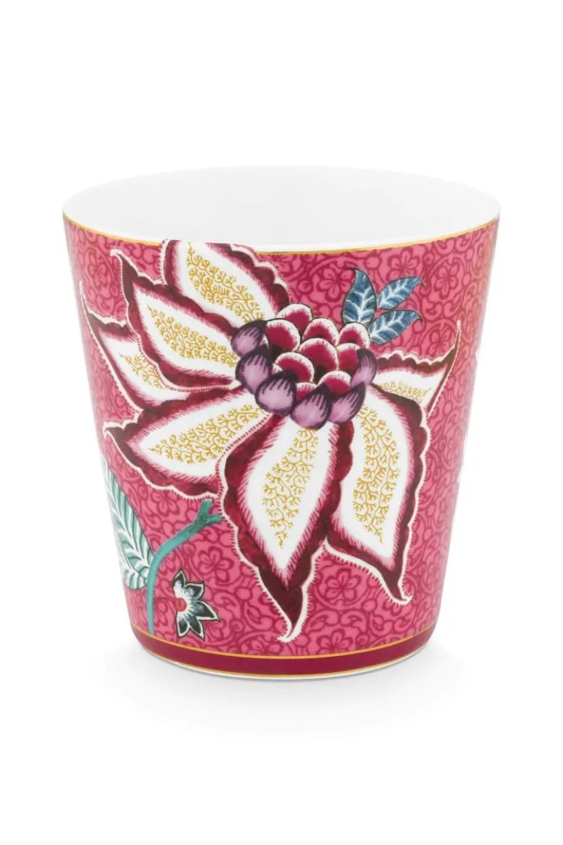 Oriental Flower Festival Set/4 Mokken Donker