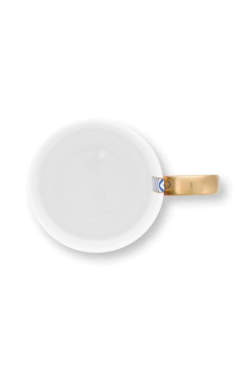 Pip Chique Stripes Mok Groot Roze/Groen 350Ml