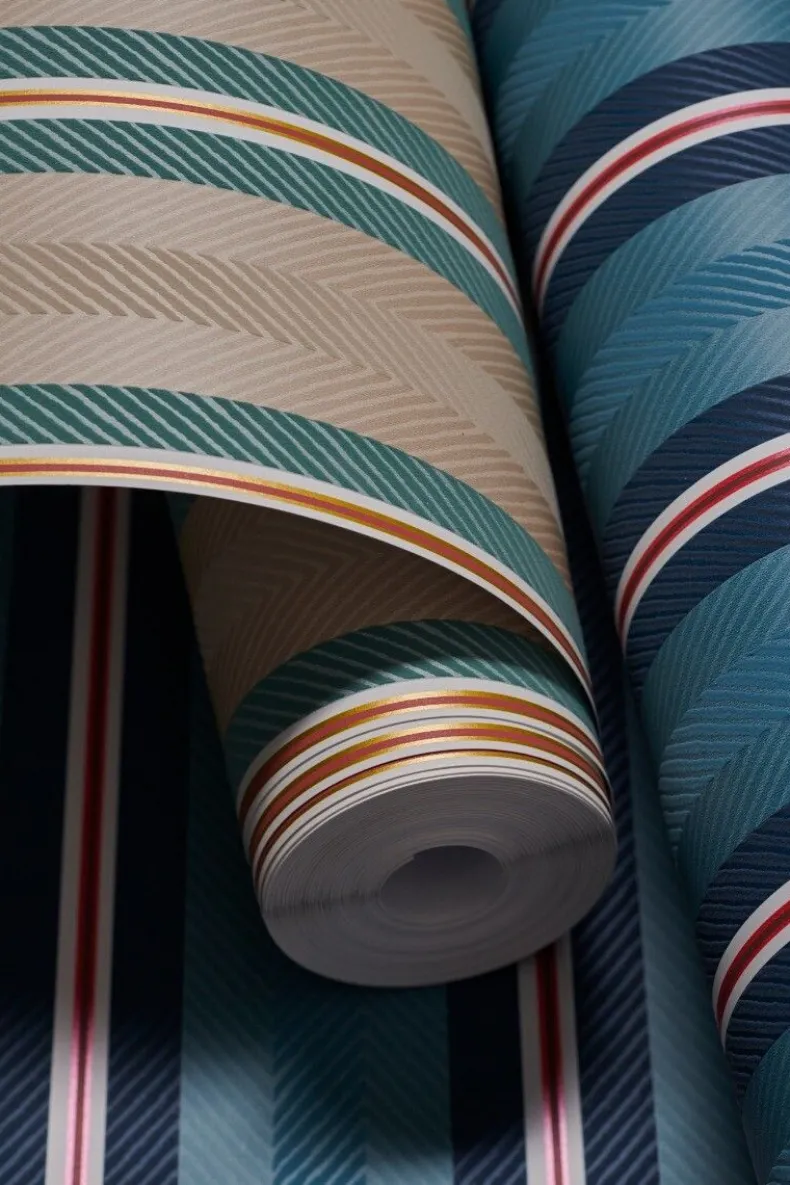 Pip Studio Blurred Lines Vliesbehang Beige