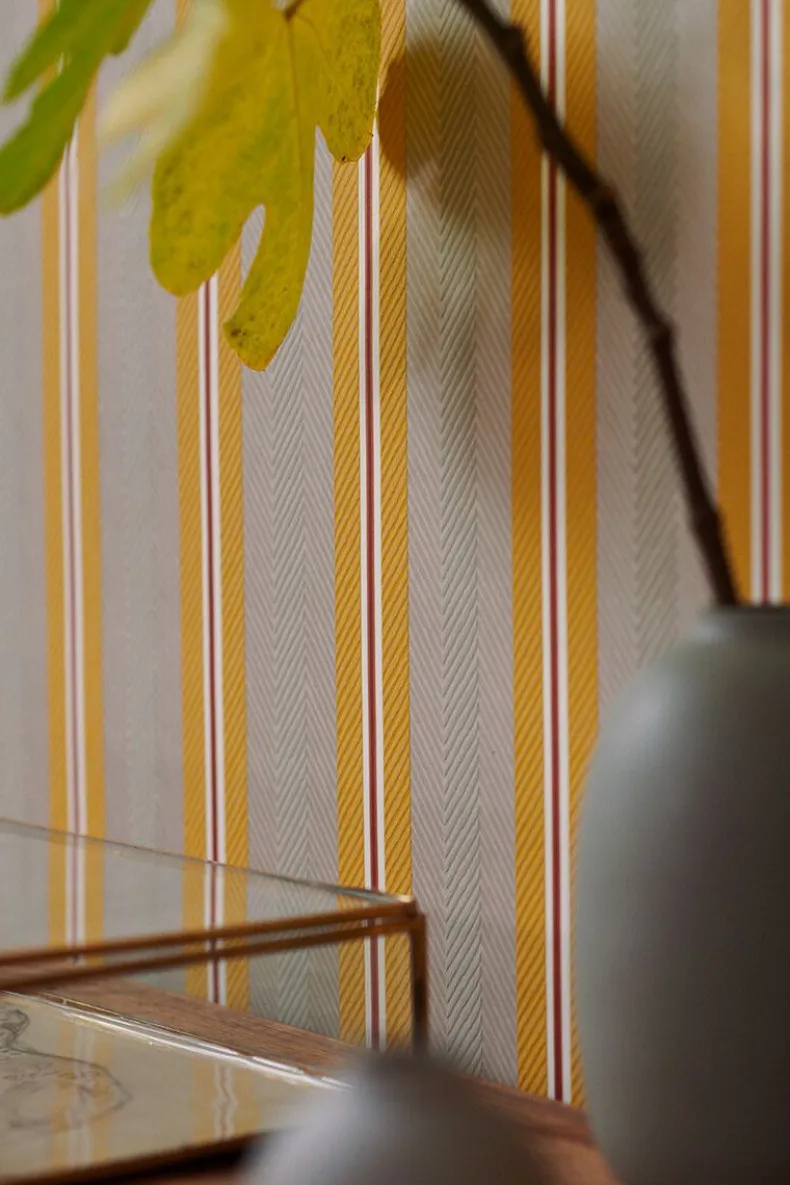 Pip Studio Blurred Lines Vliesbehang Beige/