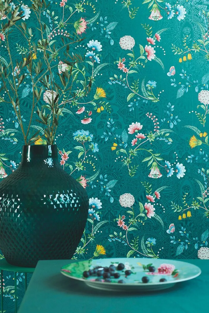 Pip Studio La Majorelle Vliesbehang Donker