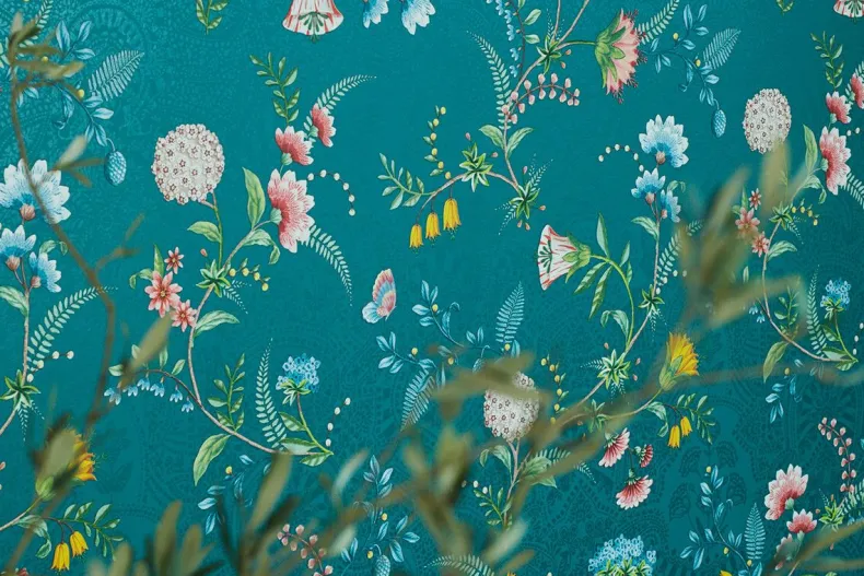 Pip Studio La Majorelle Vliesbehang Donker