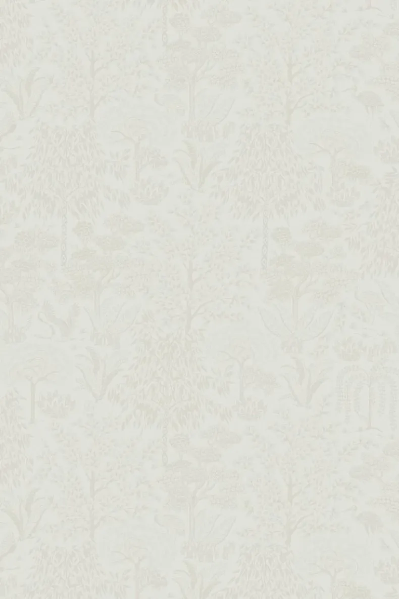 Pip Studio Origami Tree Vliesbehang Gebroken /Zilver