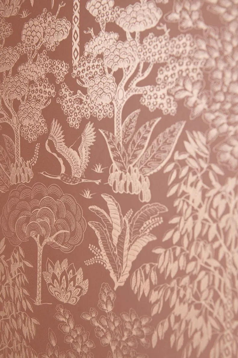 Pip Studio Origami Tree Vliesbehang /Rose Goud