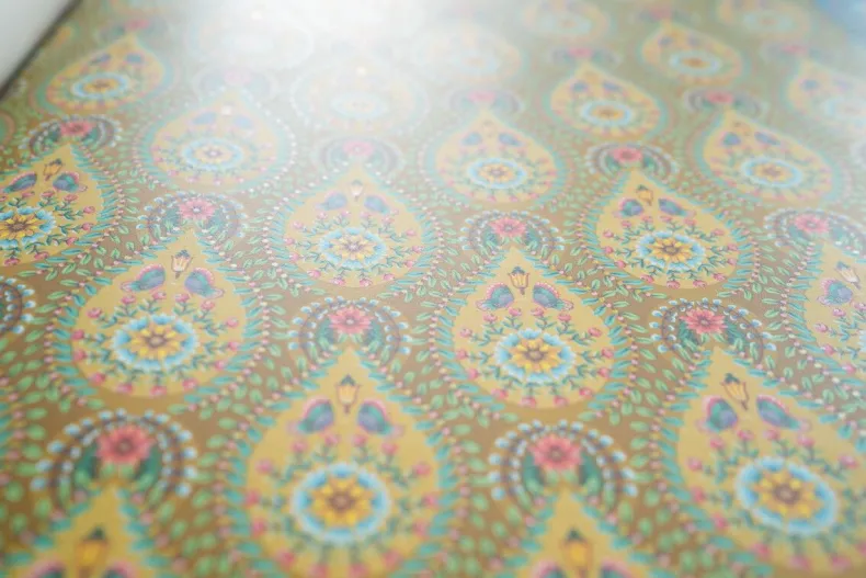 Pip Studio Raindrops Vliesbehang /Oker