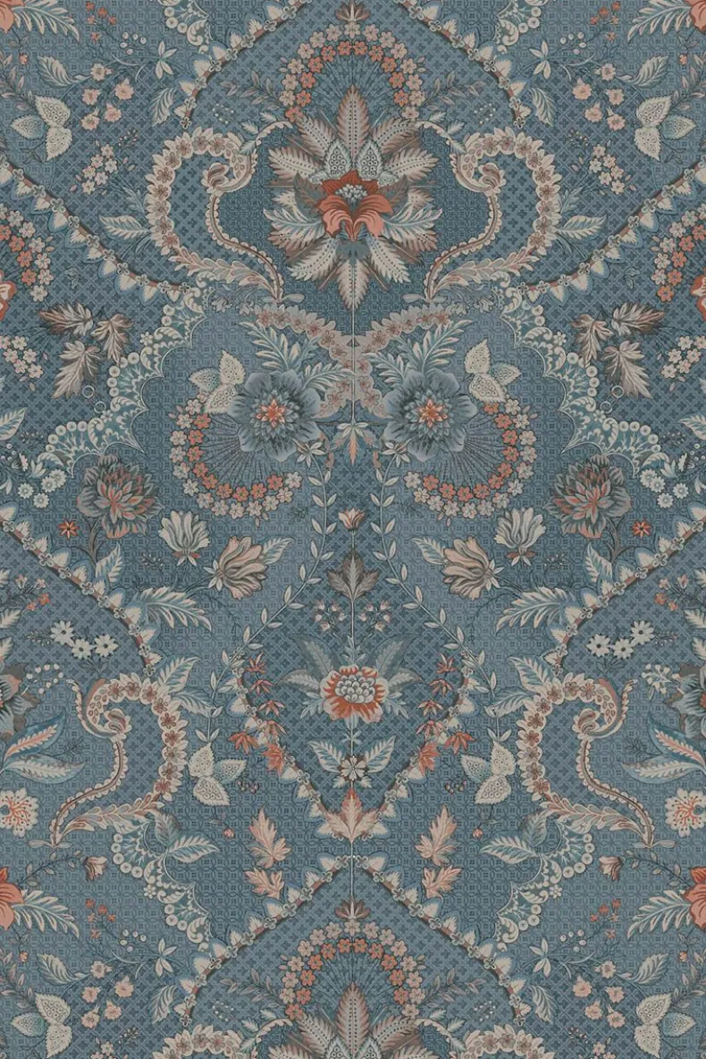 Pip Studio Saluti Vinylbehang Denim