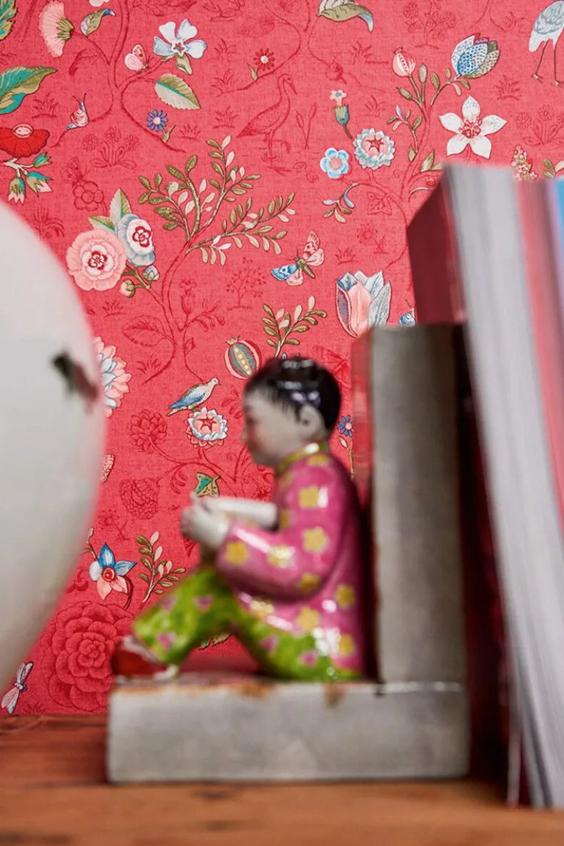 Pip Studio Spring To Life Vliesbehang /Roze