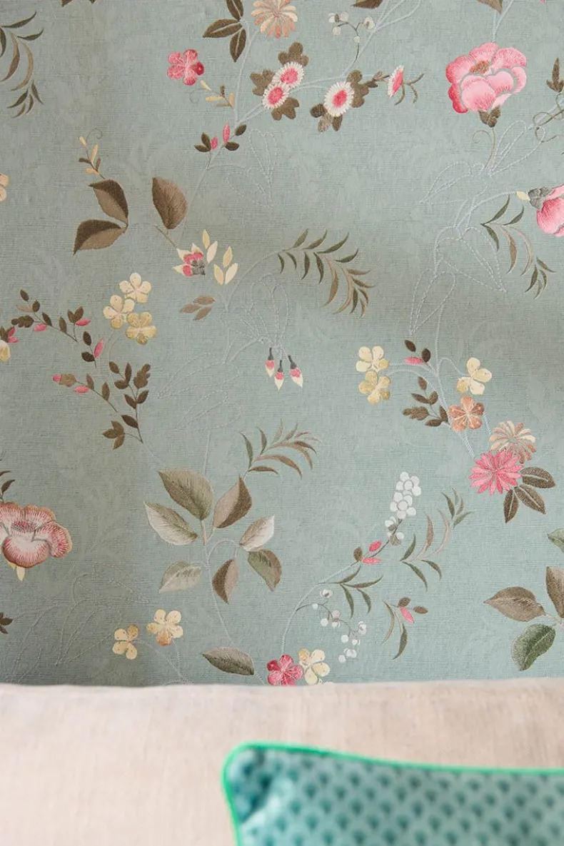 Pip Studio Tokyo Blossom Vliesbehang Jade